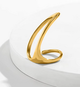 Fingerring  Extravagant goldfarben