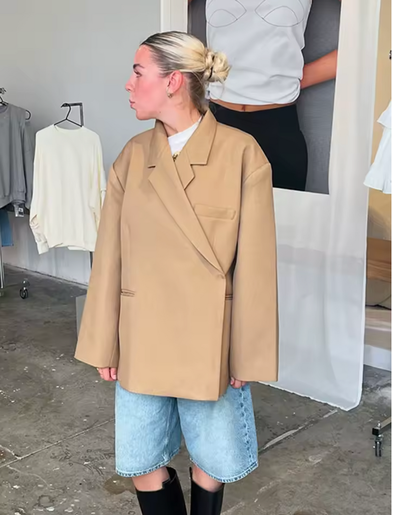 Blazer Oversized Beige