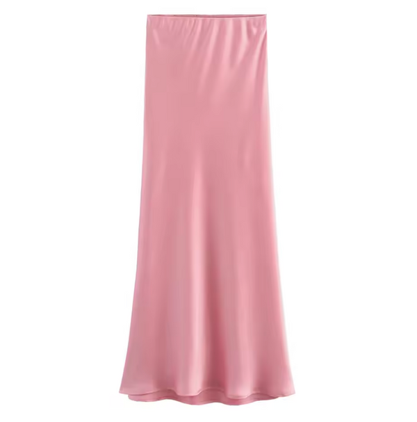 Rock Satin Maxi Rosa