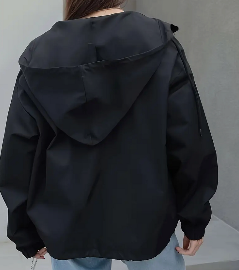 Windjacke Schwarz