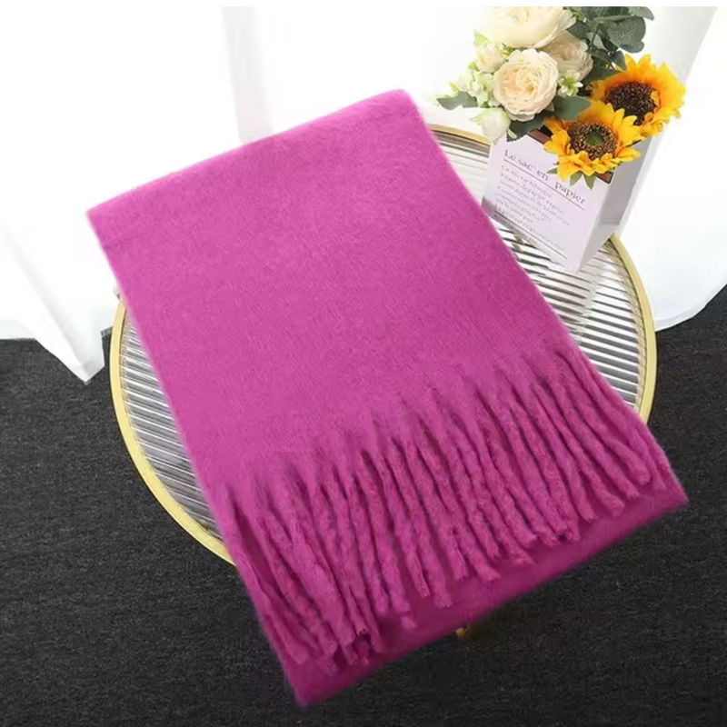 Scarf Mr Big Fuchsia