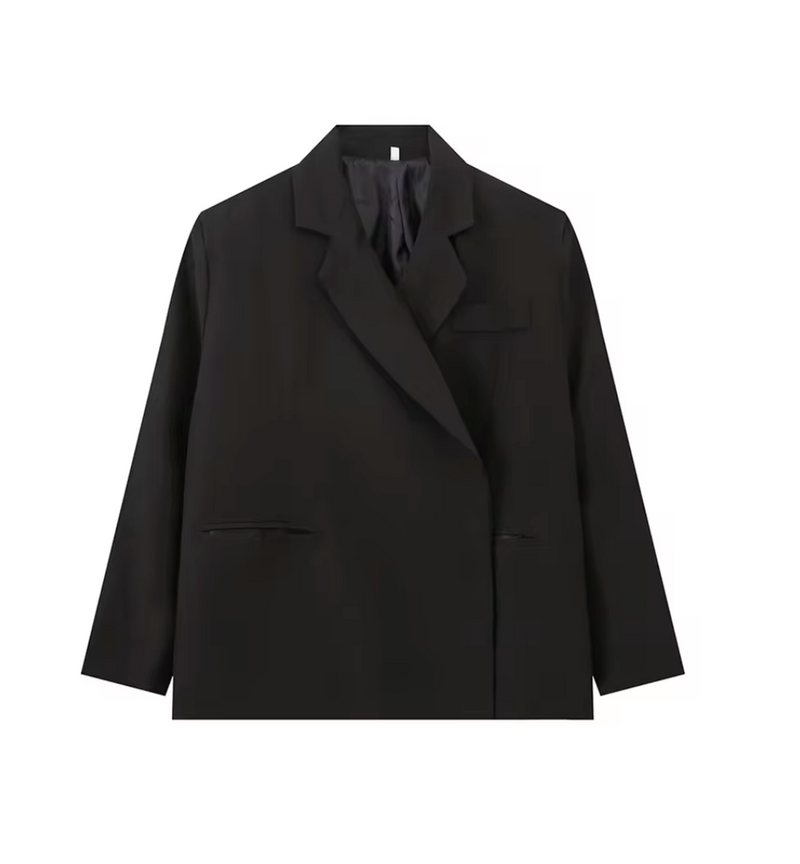 Blazer Oversized Schwarz