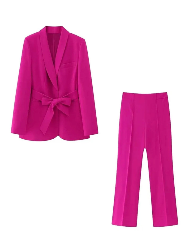 Anzug Business Pink