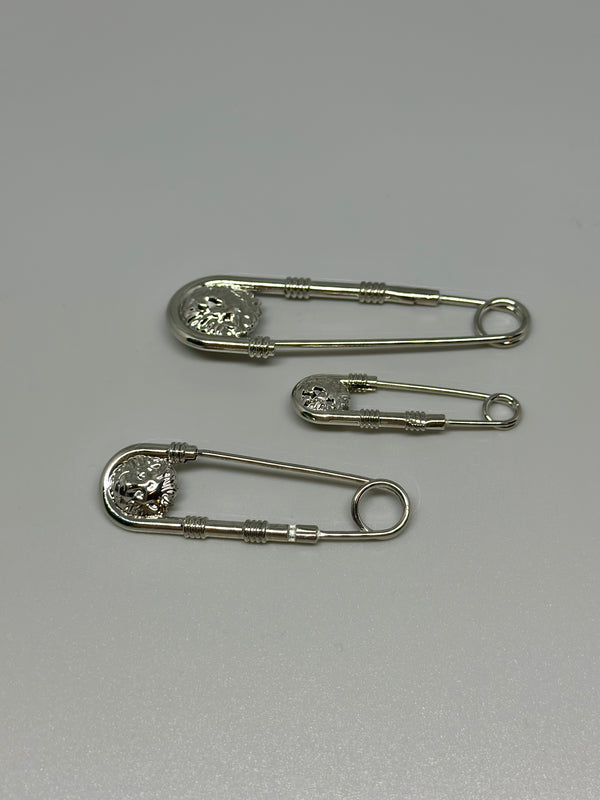 Broschenset Safety Pin silbern