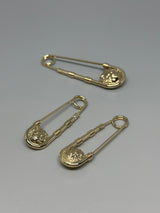 Broschenset Safety Pin golden