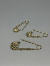 Broschenset Safety Pin golden